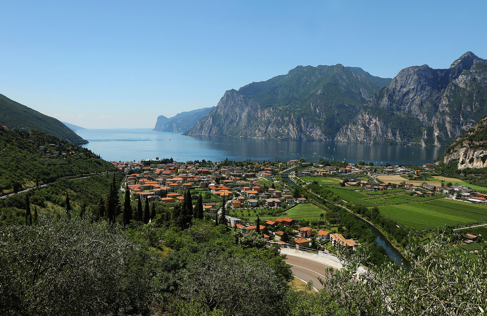 Blick auf den Gardasee