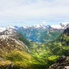 Blick auf den Geirangerfjord