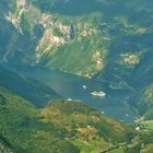 Blick auf den Geirangerfjord