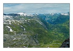 Blick auf den Geirangerfjord