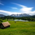 Blick auf den Geroldsee