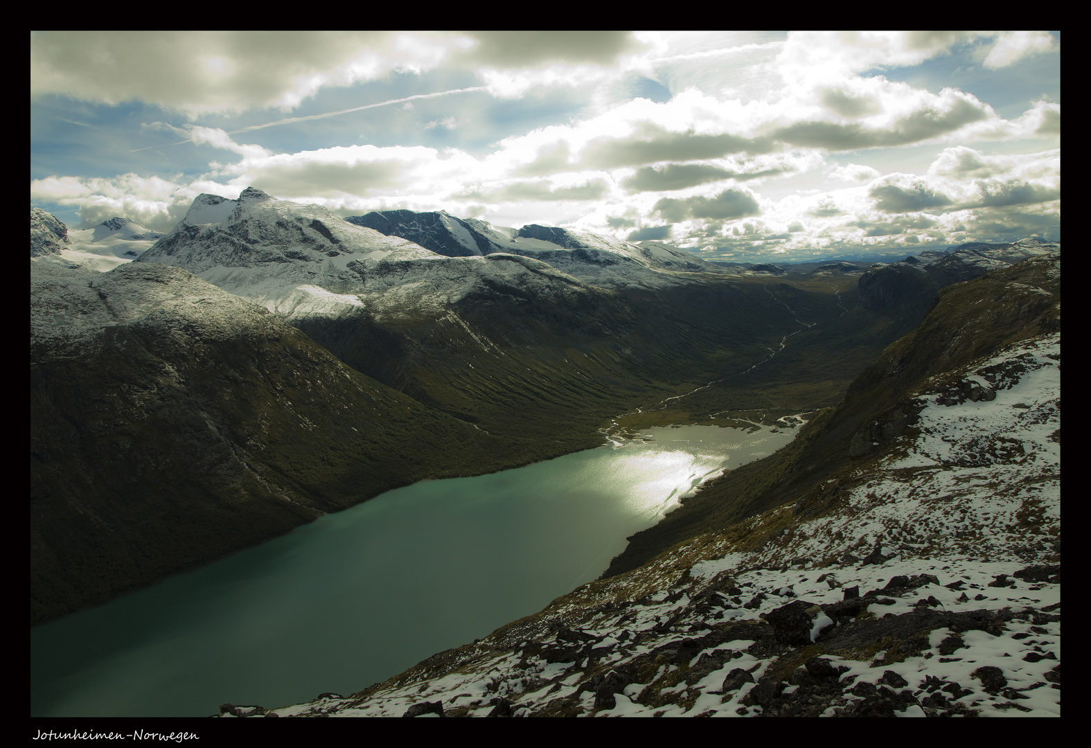 Blick auf den Gjendesee