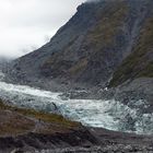 ..Blick auf den Gletscher..