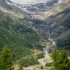 Blick auf den Gletscher Palü 