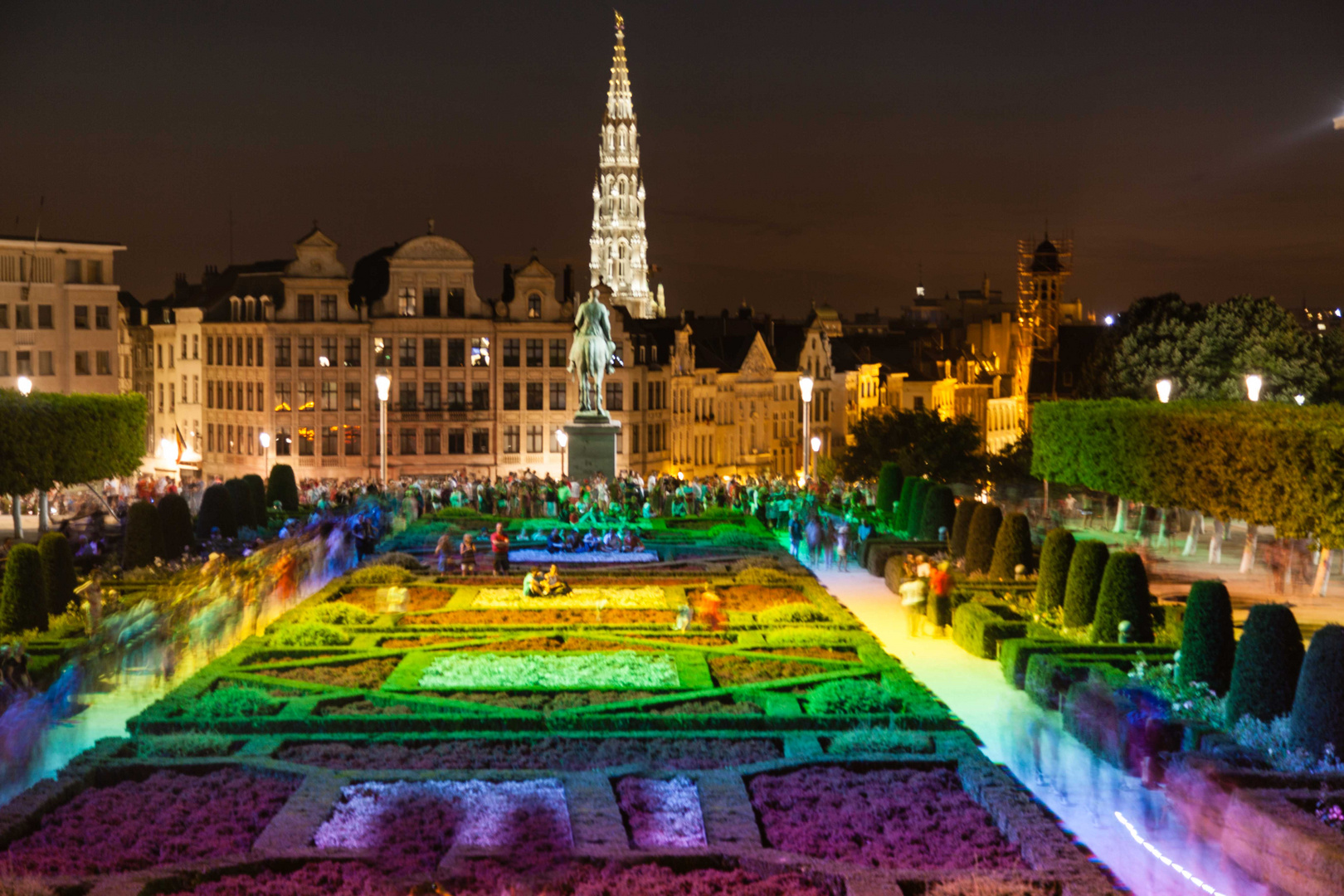 Blick auf den Grand Place in Brüssel