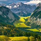 Blick auf den Großen Ahornboden