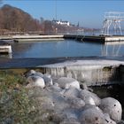 Blick auf den Großen Plöner See am 15. Februar 2017