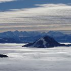 Blick auf den Großvendiger (links) und -glockner (rechts)