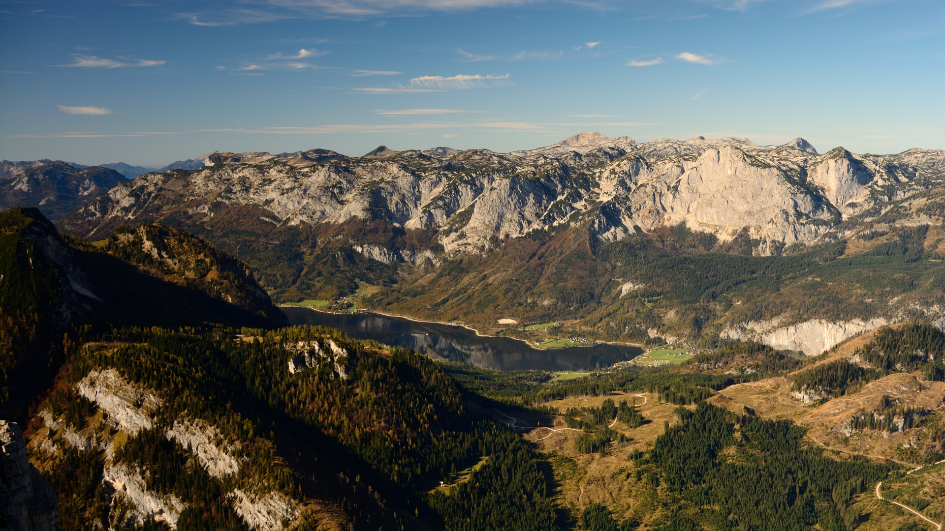 Blick auf den Grundlsee