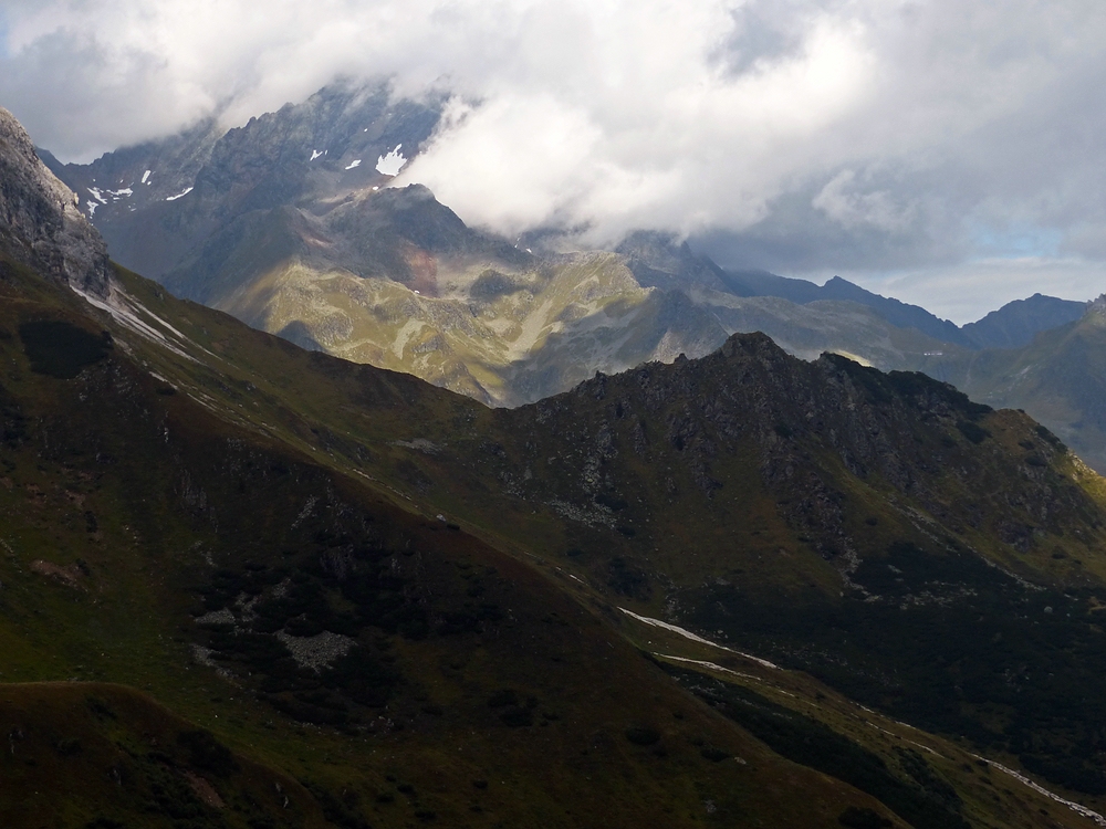 Blick auf den Habicht