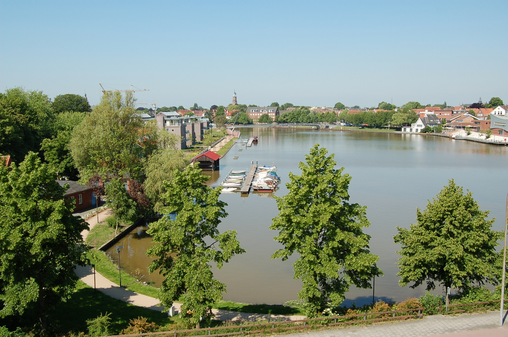 Blick auf den Hafen