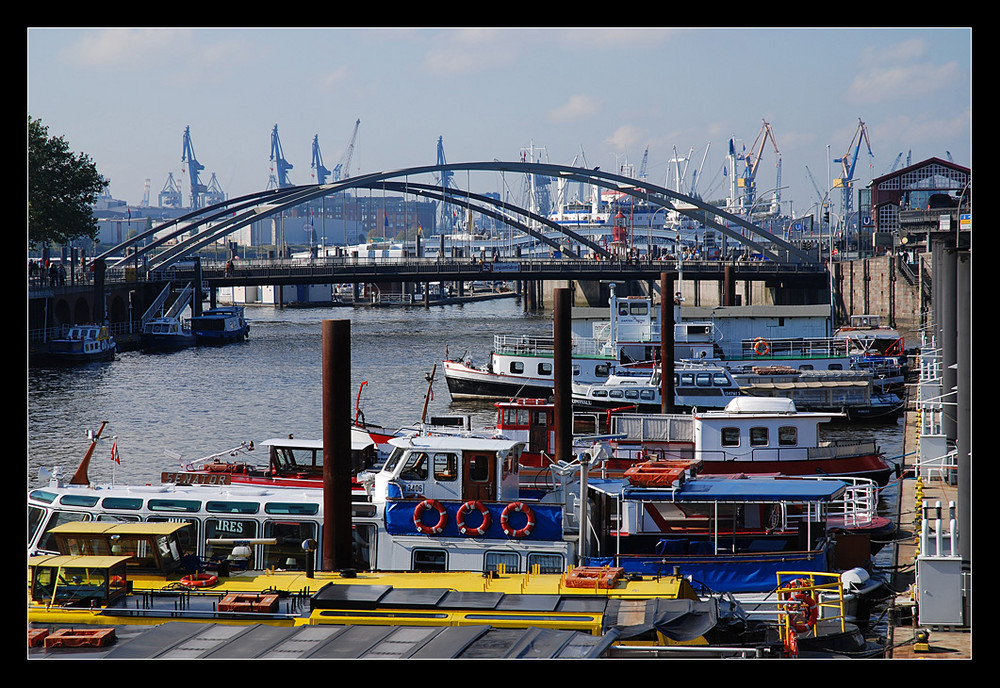 Blick auf den Hafen