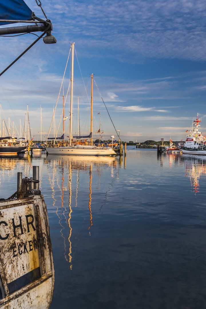 Blick auf den Hafen