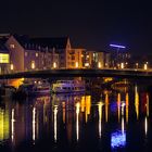 Blick auf den Hafen in Kassel