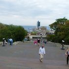 Blick auf den Hafen Odessa.