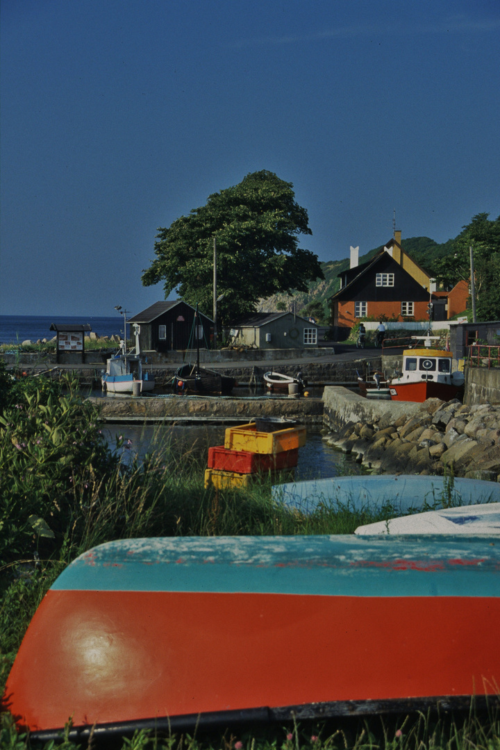 Blick auf den Hafen von Teglkas 2003