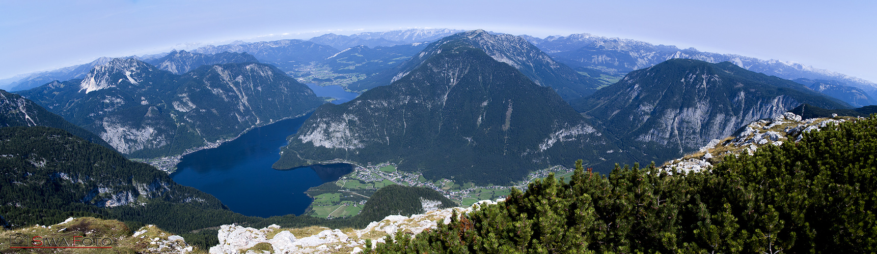 blick auf den hallstättersee