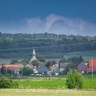 Blick auf den Hamberg mit dem Bismarkturm