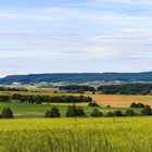 Blick auf den Haßbergtrauf