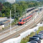 Blick auf den Hauptbahnhof Erlangen