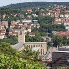 Blick auf den Hauptbahnhof Stuttgart mit dem Arnulf-Klett-Platz