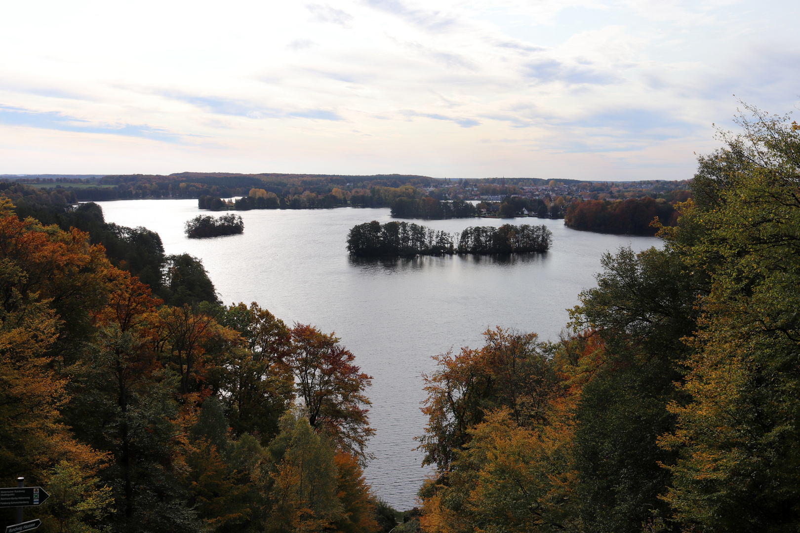 Blick auf den Haussee bei Feldberg