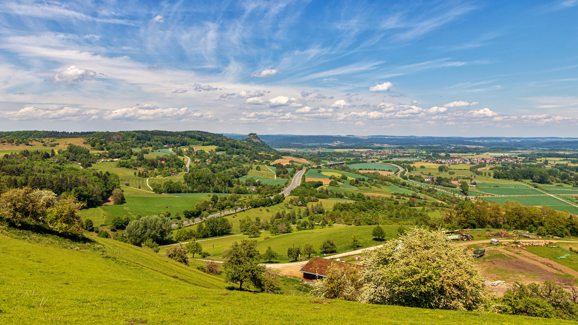 Blick auf den Hegau