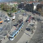 Blick auf den Heidelberger Bismarckplatz