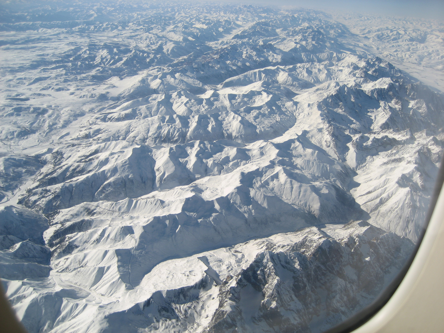 Blick auf den Himalaya...