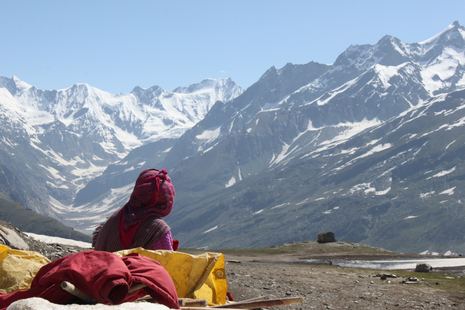 Blick auf den Himalaya