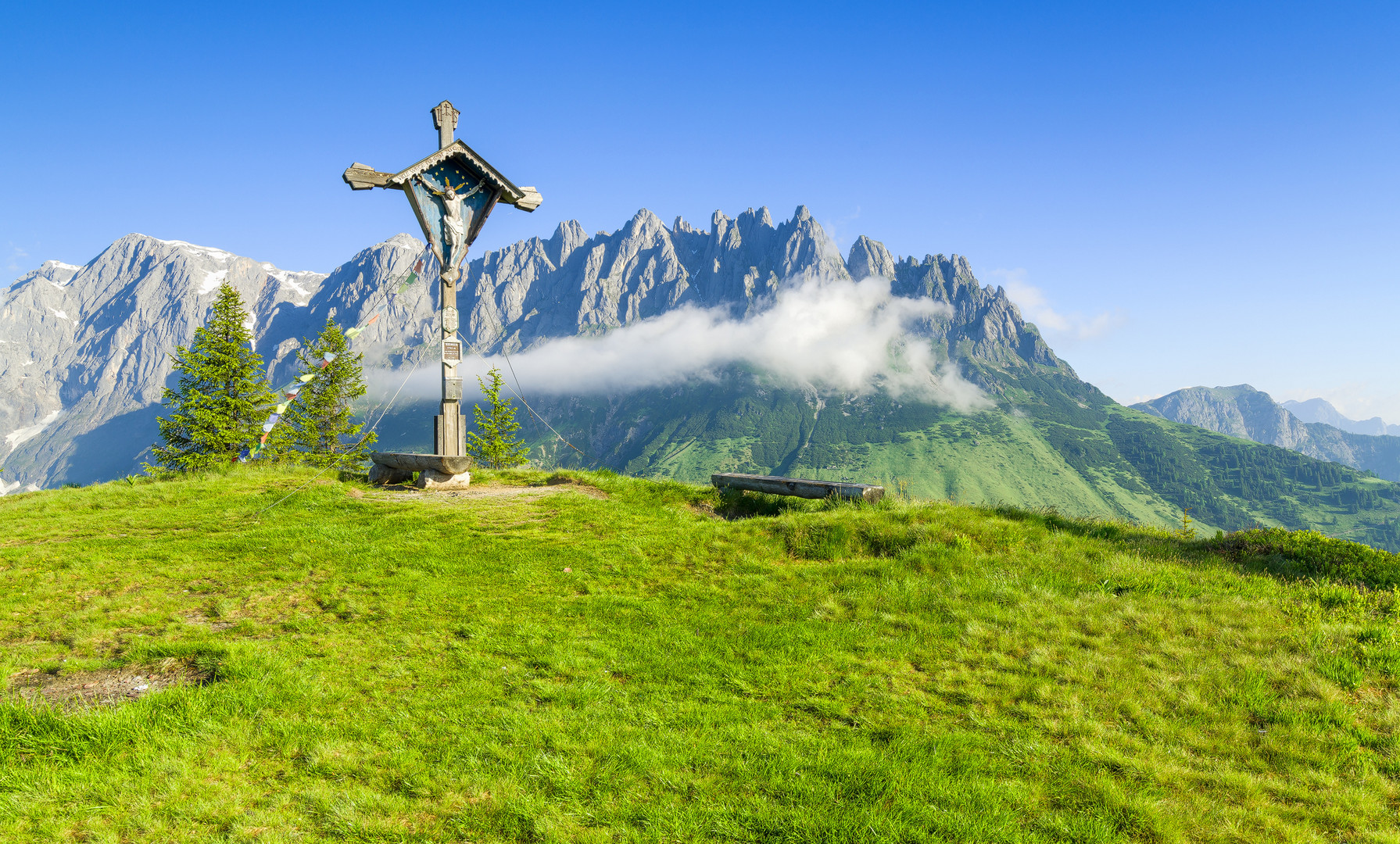 Blick auf den Hochkönig