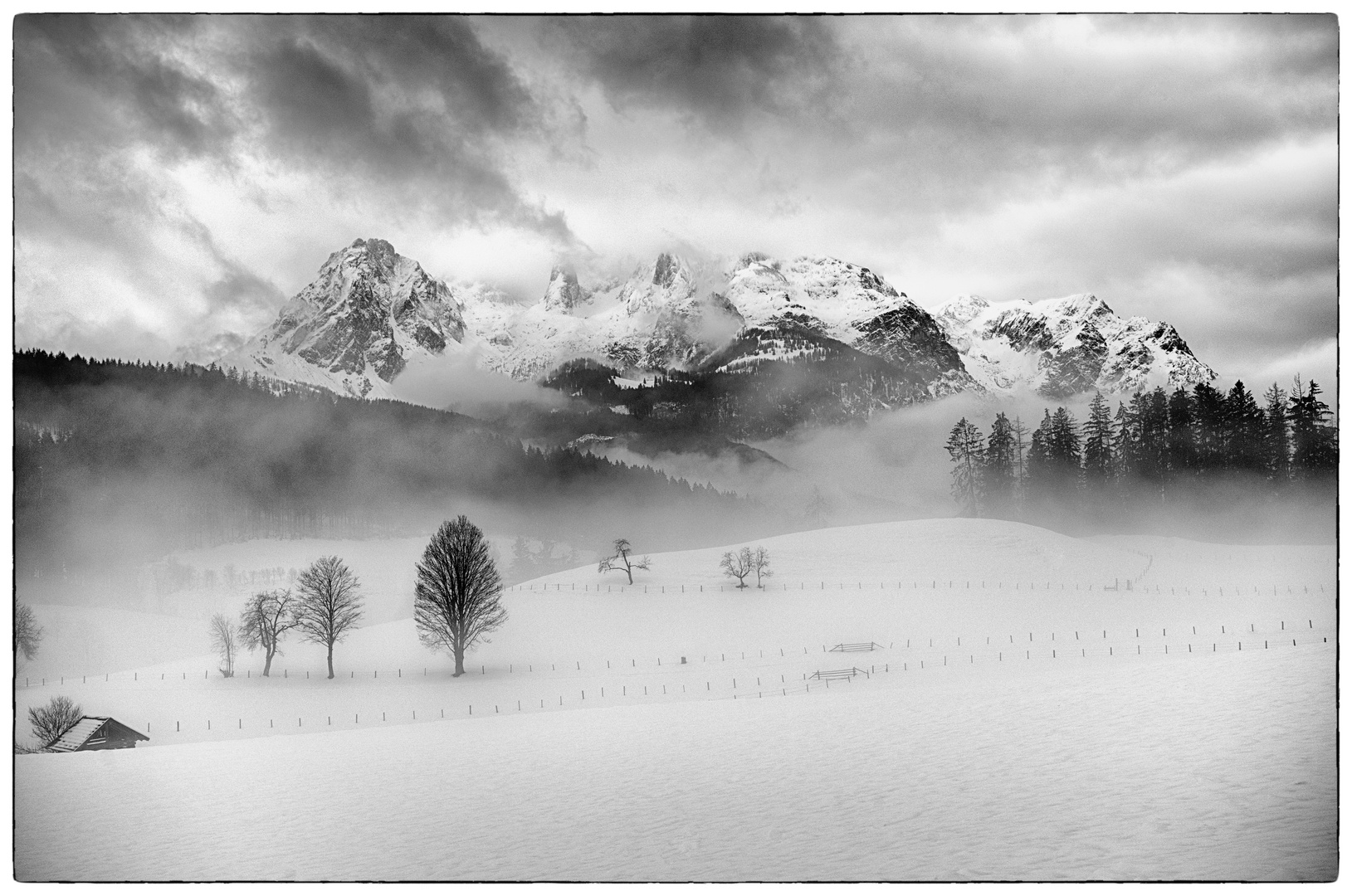 Blick auf den Hochkönig