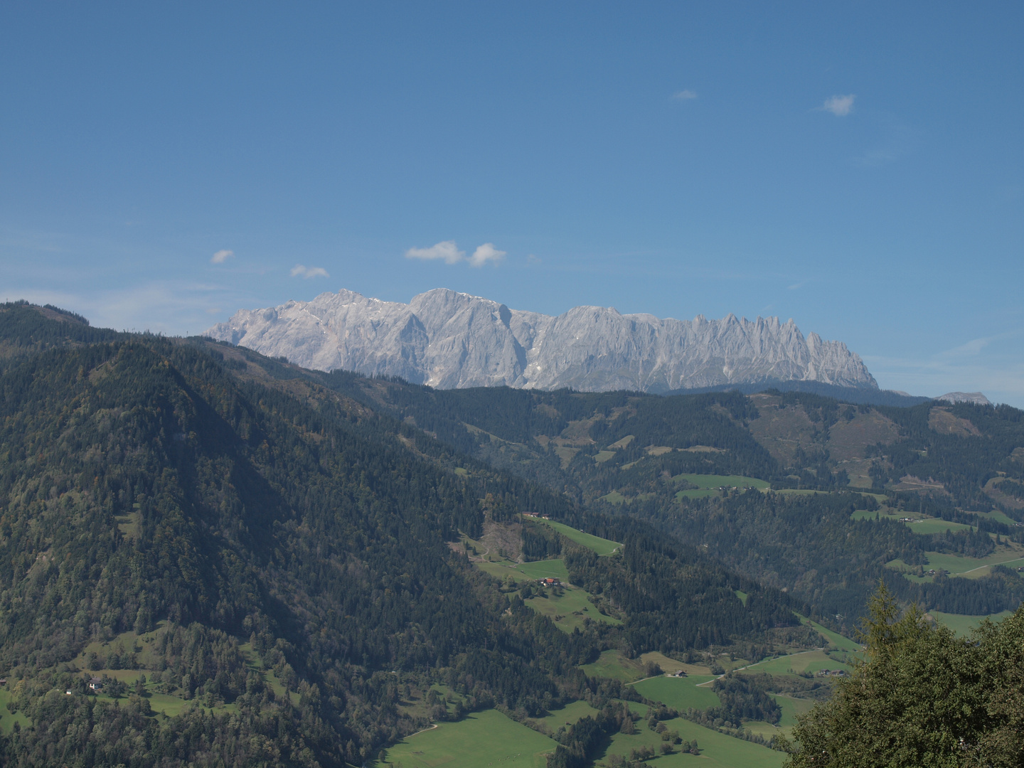 Blick auf den Hochkönig und seine Nachbarn