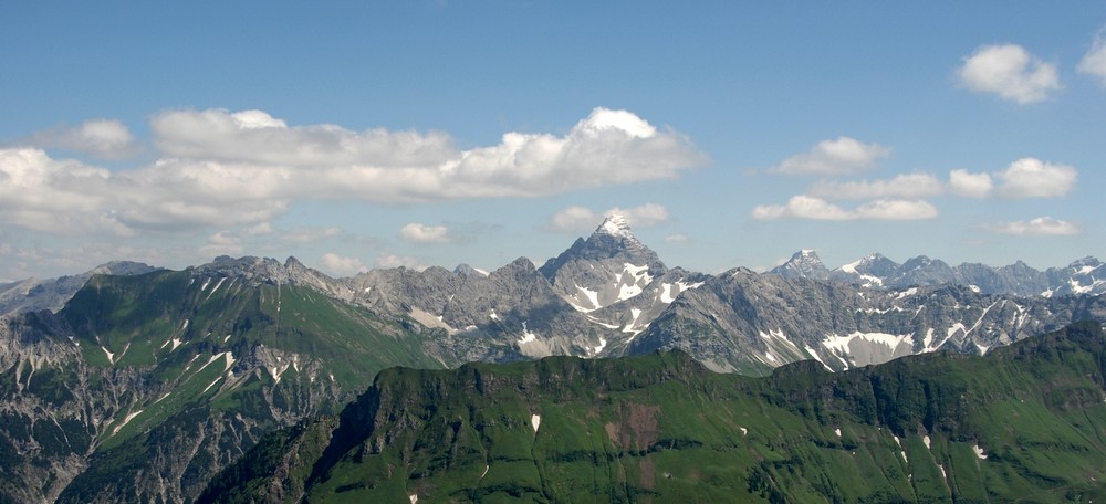 Blick auf den Hochvogel Allgäu