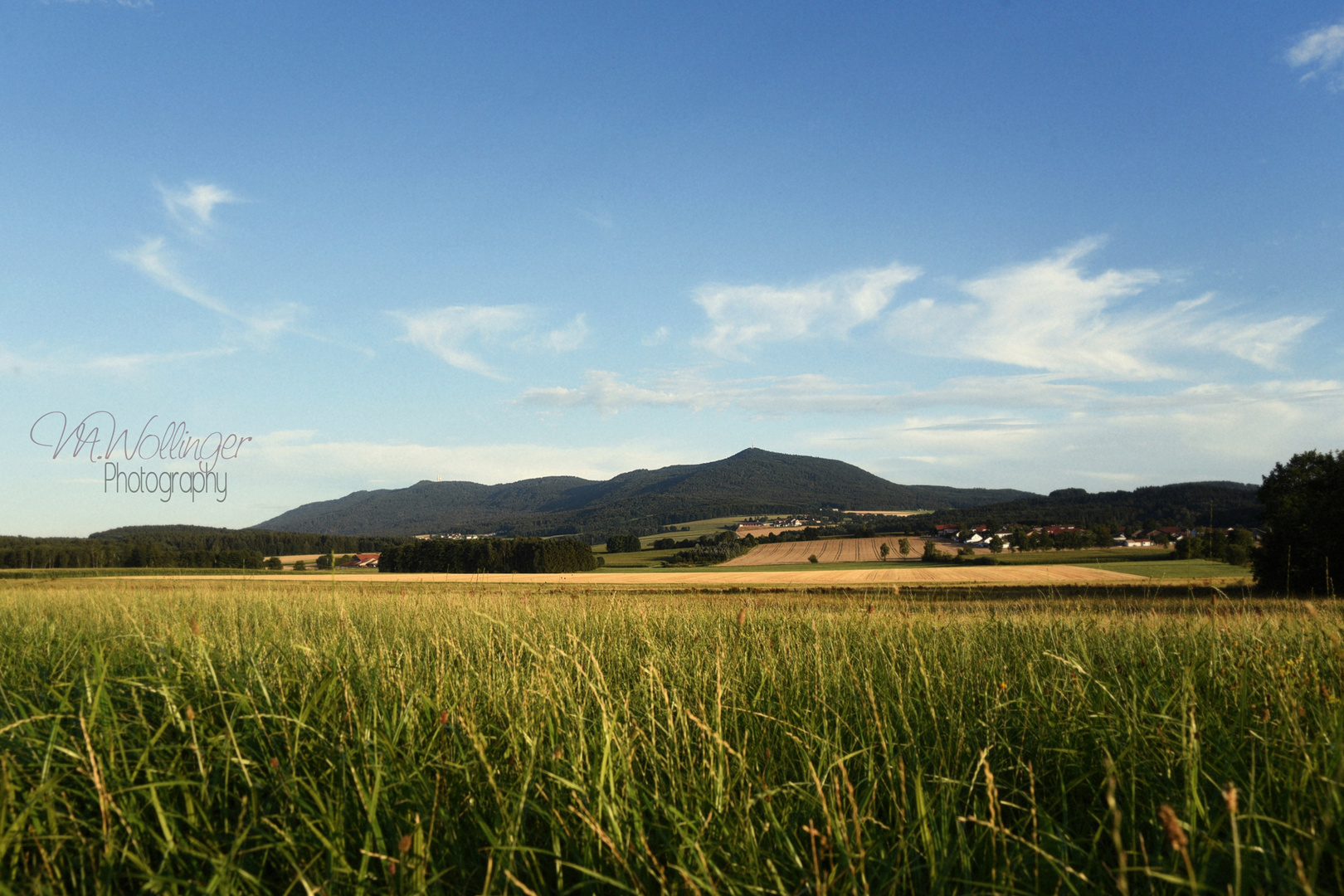 Blick auf den Hohen Bogen