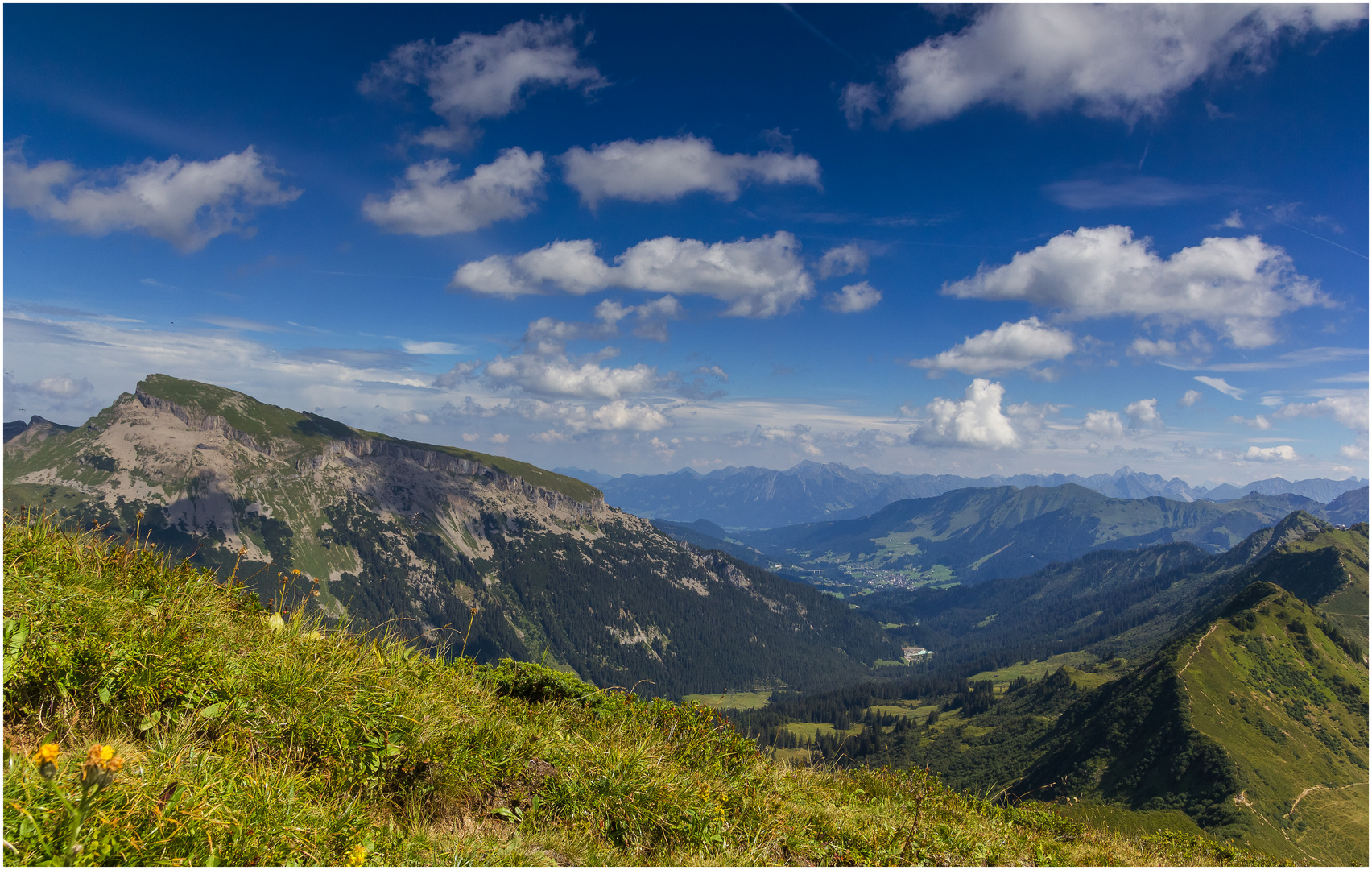 Blick auf den Hohen Ifen