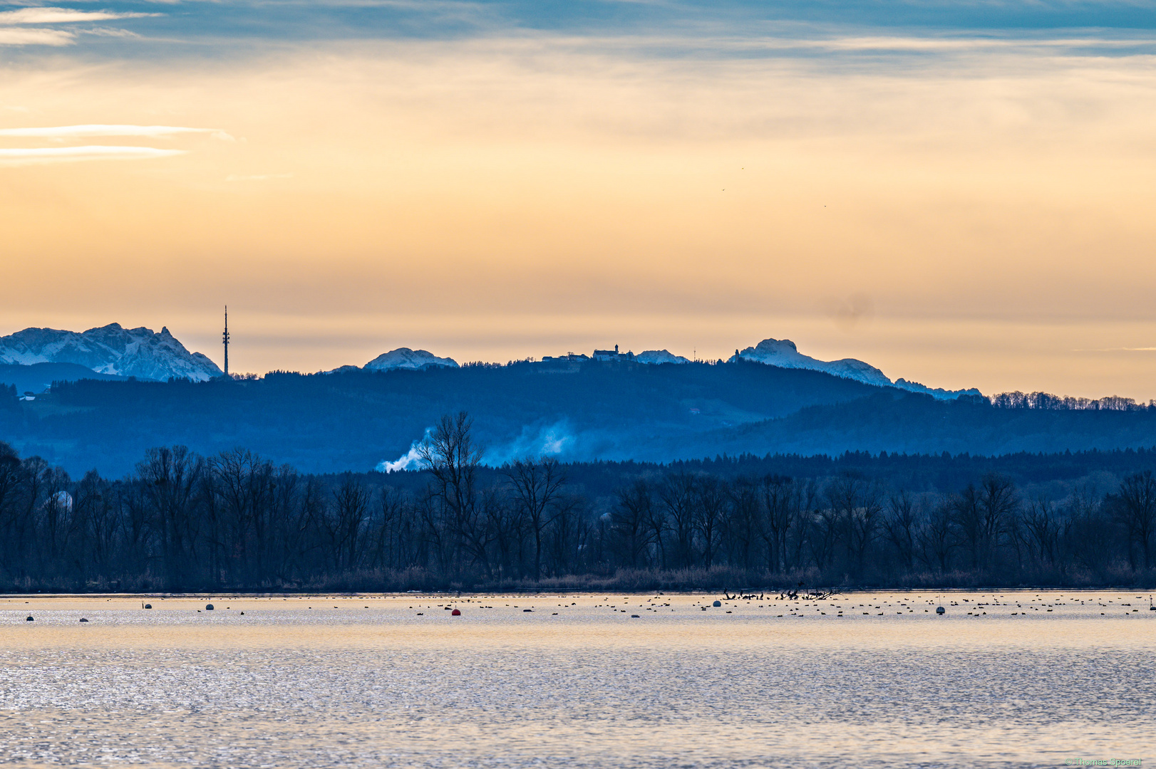 Blick auf den Hohen Peißenberg