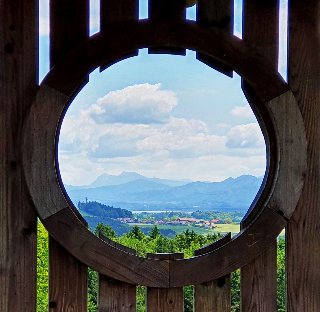 Blick auf den Hohen Staufen