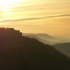 Blick auf den Hohenneuffen vom Beurener Fels