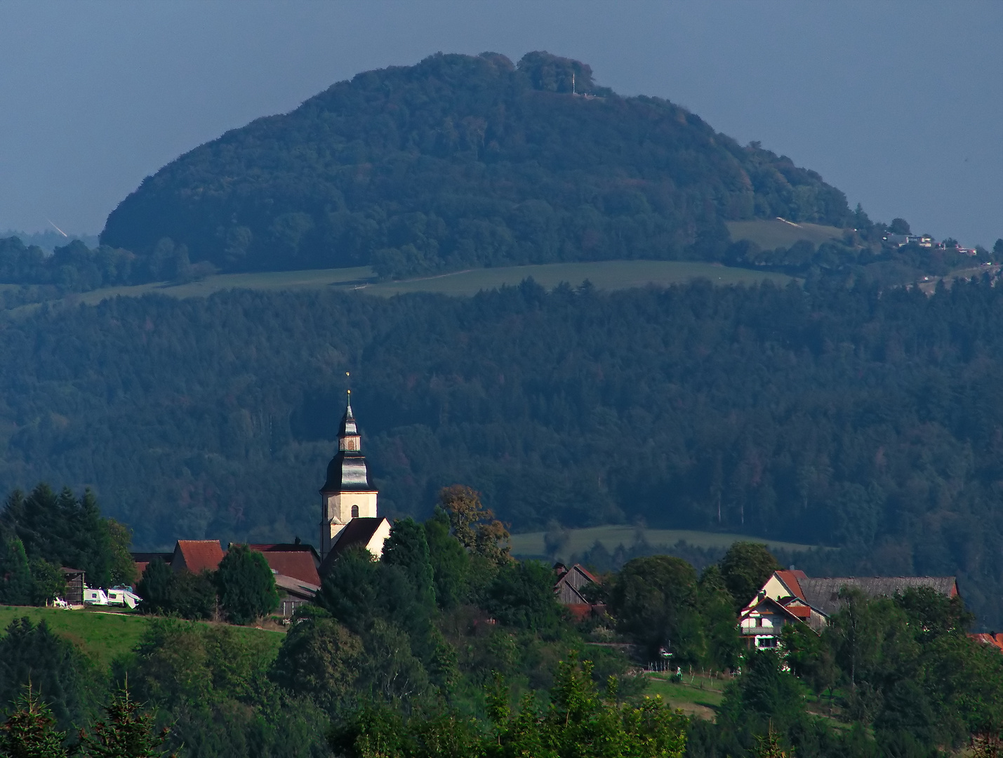 Blick auf den Hohenstaufen...