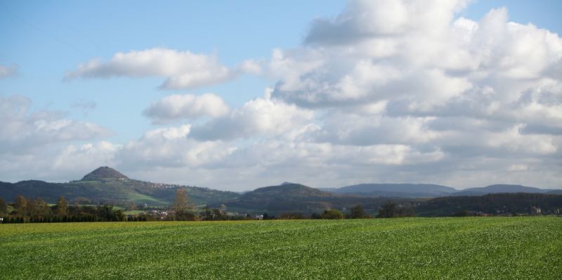 Blick auf den Hohenstaufen