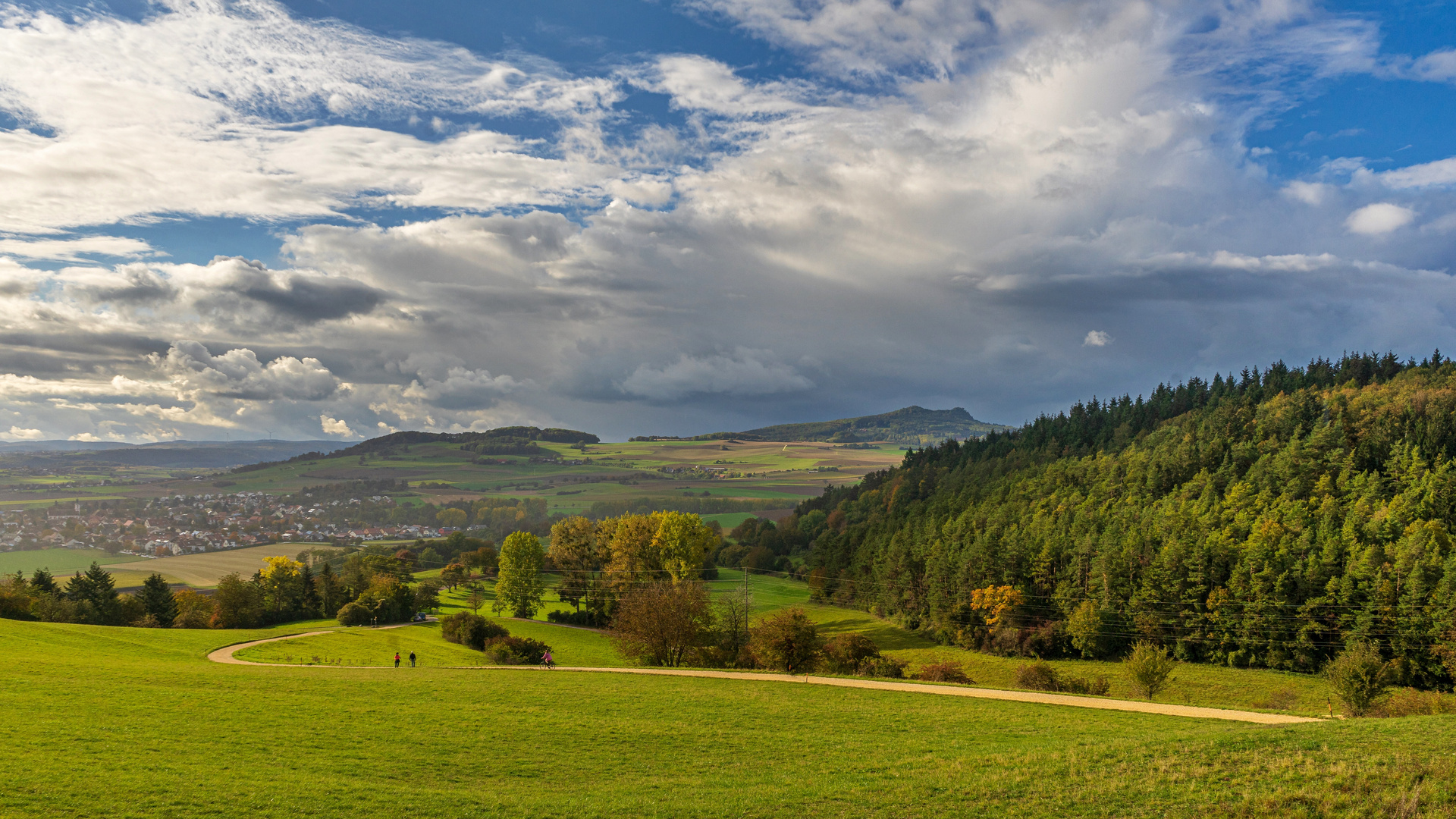 Blick auf den Hohenstoffel 