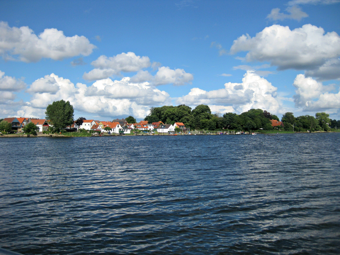 Blick auf den Holm bei Schleswig