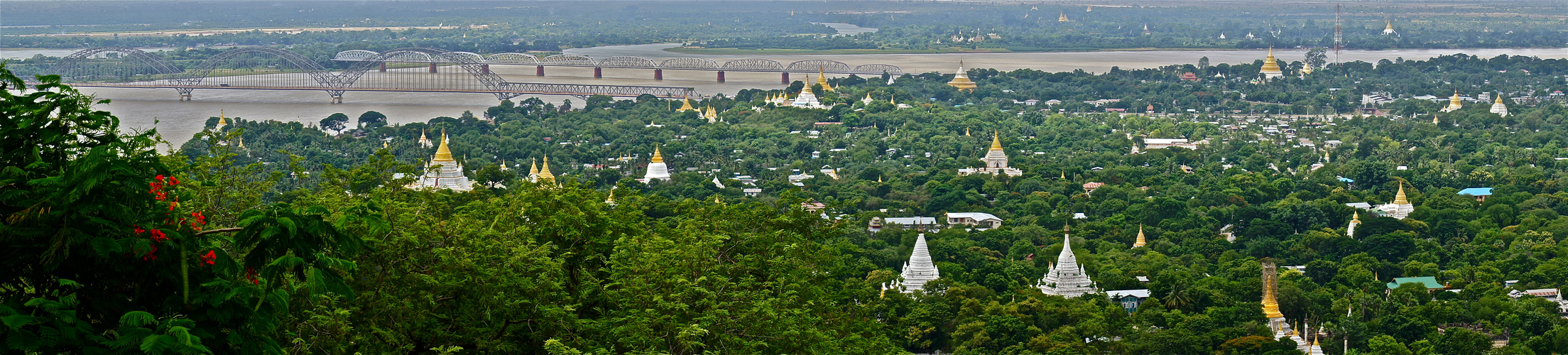 blick auf den irrawaddy, burma 2011