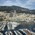 Blick auf den Jachthafen von Monaco