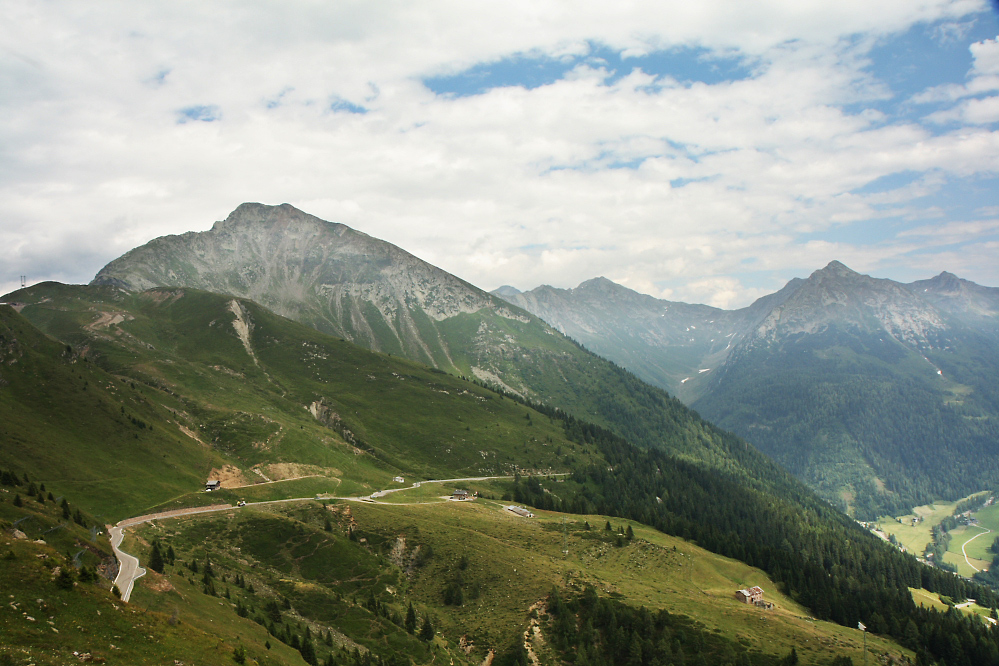 Blick auf den Jaufenpass