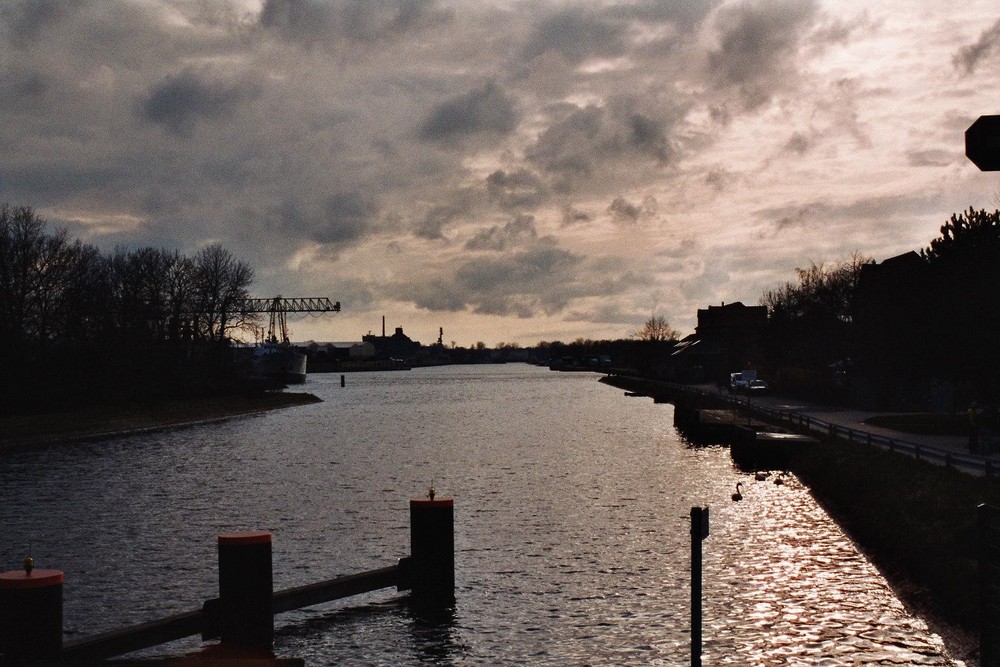 Blick auf den Kanal