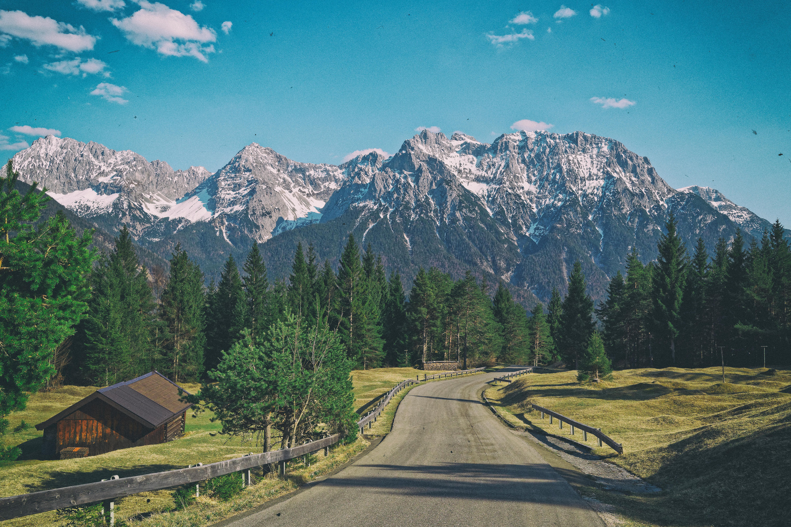 Blick auf den Karwendel 