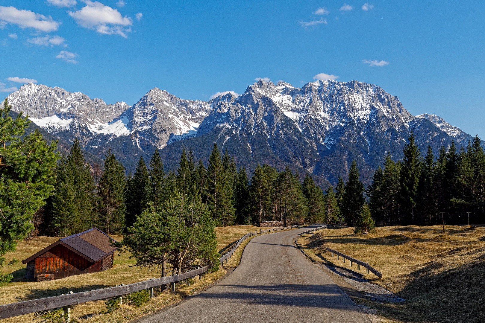 Blick auf den Karwendel 