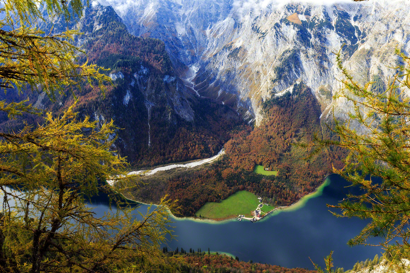 Blick auf den Königssee